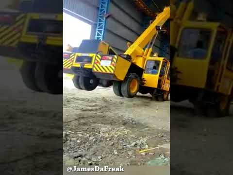 3 Crane Mega Fails #shorts #crane #fail #fails #heavyequipment