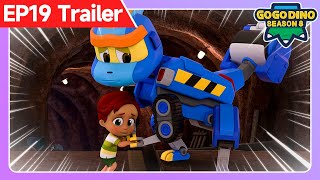 🔔 MONSTER Alert! 🔔 Trailer | GoGoDino S8 EP19 | Superhero Adventure for Kids | Dinosaur Cartoon