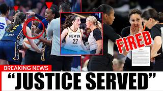 2 Minutes Ago: WNBA FIRED All Corrupt Referees Who Were Involved In Caitlin Clark Assault!
