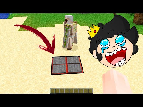 Como deshacerse de un GOLEM en Minecraft 😂