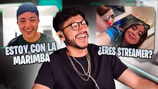 CONOCIENDO SEGUIDORES RAROS EN DIRECTO XD