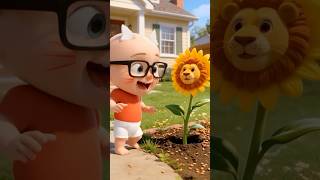 Tôi muốn ôm hoa hướng dương🤗 #funny #toys #cute