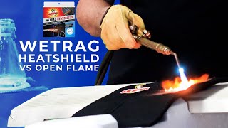 VIPER WETRAG HEATSHIELD vs OPEN FLAME - Protect Your Work Area While Brazing