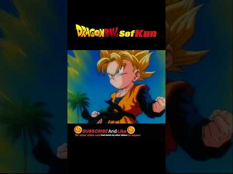 Goten loses control Against Buu⭐️Abonne toi⭐️SUBSCRIBE🙏🏻#manga #dbz #dragonballz #shorts  #france