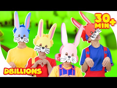 Funny Bunny with Mini DB | Mega Compilation | D Billions Kids Songs