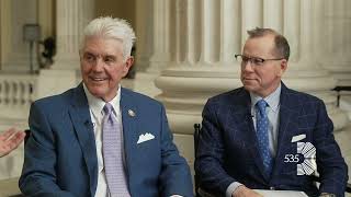 Chairman Williams and Chad Pergram on Congressional Baseball