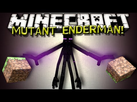 Minecraft Mods - MUTANT ENDERMAN!!!