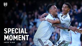 Josh King's first Premier League goal | Fulham 3-1 Burnley | Post-Match Interview