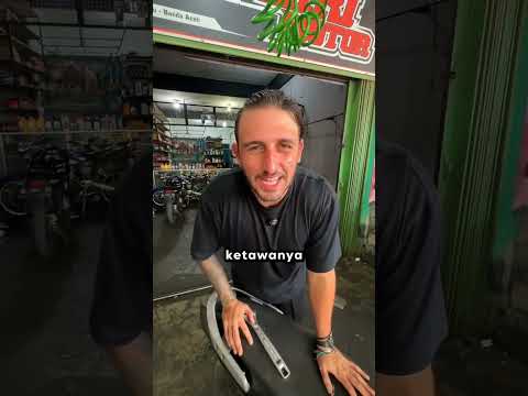 Pertama kali modifin motor ojol yang juga merupakan korban tsunami aceh 😭 #SLEBEWTrip2025