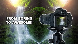 How to Get Professional Waterfall Photos from a Boring Waterfall