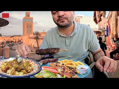 MARRAKECH E O MIZERIE! RFISSA & MIX GRILL, GRADINI SECRETE si MULTA ISTORIE (MAROC)