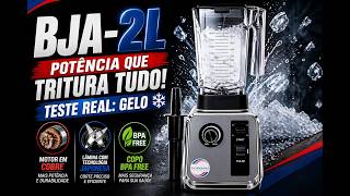 Vídeo adicional 9 do item Blender Liquidificador  Profissional BJA-2L – 1500 Watts | Alta Performance