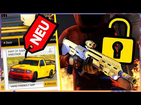 Neuer FIREBOLD ASP & WAFFE in EVENTWOCHE von GTA 5 Online