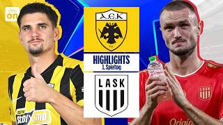 AEK Athen vs. LASK: HIGHLIGHTS – Fehlstart der Linzer! | UEFA Champions League