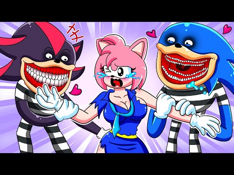 Shin Sonic x Shadow Tapes - Amy is Captured By Prisoners?! - Love Story - Sonic the Hedgehog 3