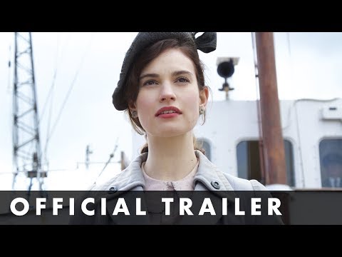 THE GUERNSEY LITERARY & POTATO PEEL PIE SOCIETY - Official Trailer - Starring Lily James