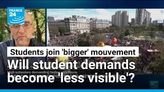 YouTube video thumbnail: Students Join Yellow Vest Protest: Greater Collective Strength Versus Risk of Losing Distinct Voice
