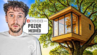 VYZKOUŠEL JSEM 3 NEJDIVNĚJŠÍ UBYTOVÁNÍ V ČESKU... už nikdy víc