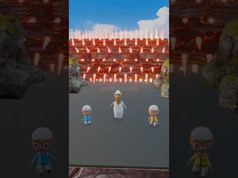 GAWAT!! UPIN IPIN DAN HAMOOD DI KEJAR BOLA DURI #hamoodhabibie #upinipin #shorts #jorelltoon