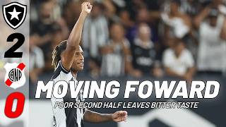 Botafogo advances despite worrisome second half