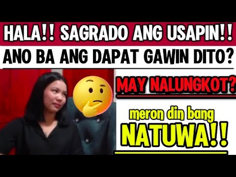 NAKU PO!! SAGRADO NA ANG USAPIN..