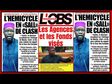 Revue de presse Samedi 22 février 2025 avec mame khalifa