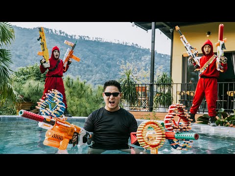 Nerf Guns War : S.W.A.T SEAL Team SWAT Team Saves Hostage! Fight Boss W Criminal Group Dangerous