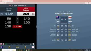 107 AVERAGE! Damon Heta v Chris Dobey - PDC Player's Championship Event 33 - Last 16