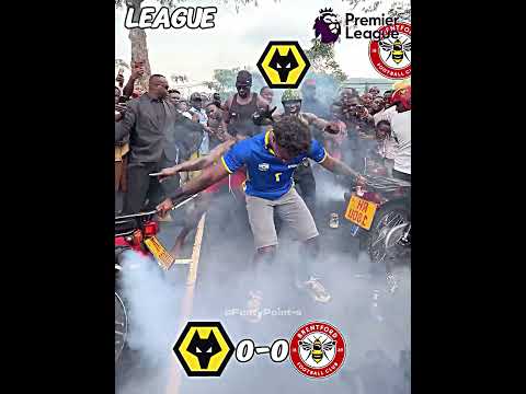 Unbelievable Drama as Wolves Clash with Brentford 😱⚽#premierleague