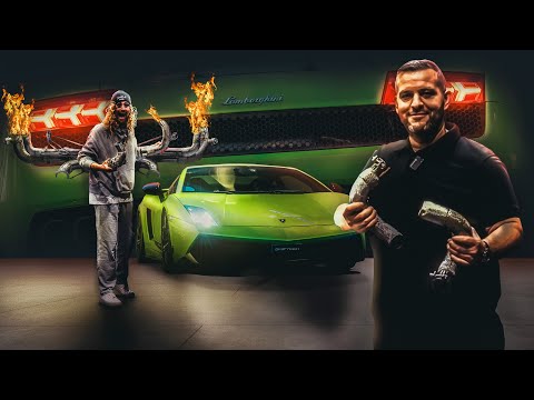 @MaximeLanglais  EST CHOQUÉ ! Ligne COMPLÈTE LARINI sur sa LAMBORGHINI GALLARDO SUPERLEGGERA