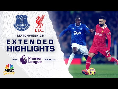 Everton v. Liverpool | PREMIER LEAGUE HIGHLIGHTS | 2/12/2025 | NBC Sports