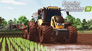 USANDO PLANTADEIRA DE ALTA TECNOLOGIA NO PLANTIO DO ARROZ | Três Marias | Farming Simulator 25