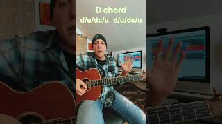 CCR Proud Mary Guitar Song Lesson with Strumming Patterns