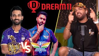 KKR vs LSG Dream11 EXPERT Picks KKR vs LSG Dream11 Prediction 2025|KKR vs LSG Dream11 Team
