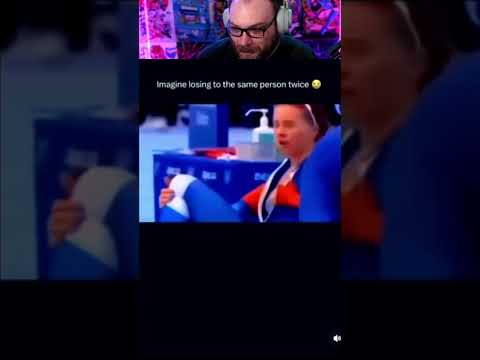 SHE LOST TWICE #funny #blindreact #tiktokreaction