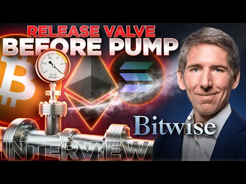 Crypto Pressure Release Before Rally🚀Matt Hougan Bitwise INTERVIEW