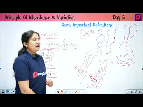 Day 05  Principle Of Inheritance And Variation - NEET Most wanted Series by pooja mam