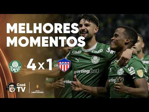 Palmeiras-SP 4 x 1 Junior Barranquilla-COL