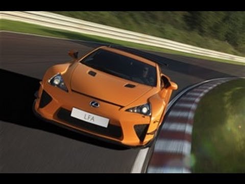 Lexus LFA Nurburgring video review