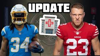 CMC didn't pracitce Sunday; Keaton Mitchell Update?