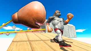 BE FAST and ESCAPE from DEADLY BOXING GLOVES - Animal Revolt Battle Simulator