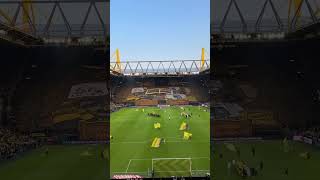 🤩Le magnifique choreo de la Südtribune ! #BVB #Bundesliga