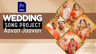 Wedding song Project for Premiere Pro | Aavan Jaavan - WAR 2 | Mantra Wedding Projects