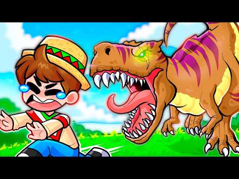 Minecraft PERO hay DINOSAURIOS... 😲🦖☠️ SILVIOGAMER MINECRAFT PERO