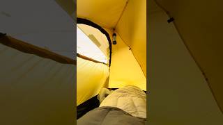 Camping in heavy rain - Hilleberg Unna
