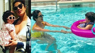 Priyanka Chopra Chills In The Swimming Pool With Her Niece