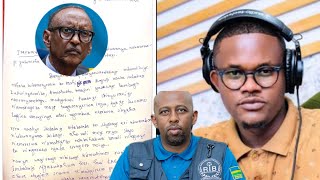 DC CLEMENT🛜Ibaruwa yandikishije intoki asaba imbabazi president Paul kagame ndetse n'abanyarwanda.