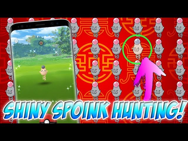 Shiny Spoink Hunting | Pokemon GO