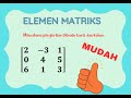 Matrix Elements and Properties