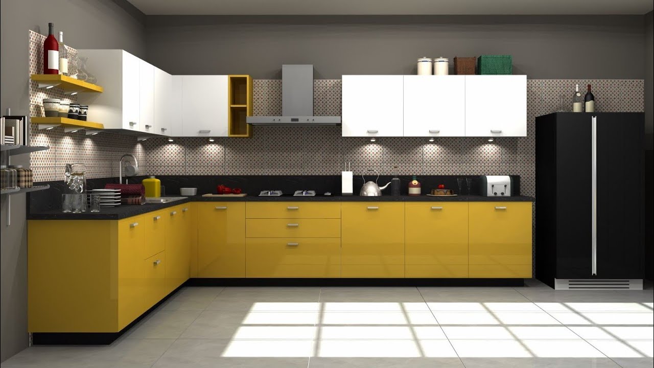 25+ L Shaped Modular Kitchen Designs for amazing Kitchen Interiors